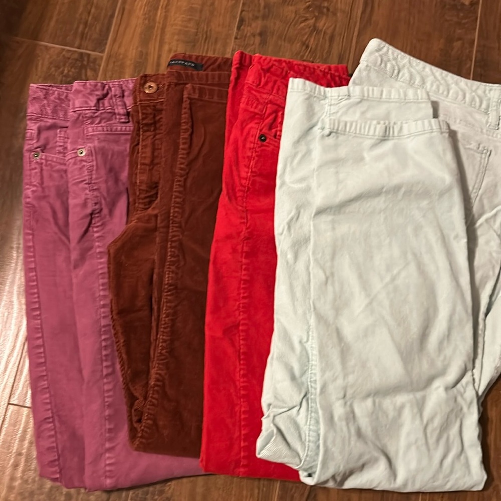 Lands End Fit1 corduroy pants size 16